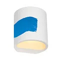 SLV Gips-Wandleuchte PLASTRA GL 104 ROUND, G9 42W, weiß
