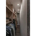 SLV Recessed luminaire PLASTRA Downlight, GU10, square, white