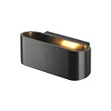Wandleuchte OSSA 180, R7s 78mm, QT-DE12 max.100W, Oval, Up/Down, Weiß