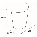 SLV Wandleuchte BASKET E27 60W Glas