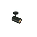 SLV Wand- und Deckenstrahler ENOLA B SINGLE SPOT, 1-flammig, GU10, IP20, dreh- und schwenkbar, Aluminium, schwarz