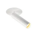 SLV LED Einbaustrahler KARPO LED Wand-/Deckenstrahler, Rosette flach, 7,5W LED, 3000K, weiß