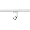 Spotlight PURI Lampenkopf, GU10, max. 50W, incl. 3-Phase adapter, white