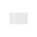 Textil-Schirm FENDA, Zylindrisch, Ø 45.5cm / Höhe 28cm, Weiß