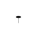 SLV Premium-LED Pendelleuchte HELIA 40 PD, Einbauversion, 9W 3000K 700lm 30°, Schwarz