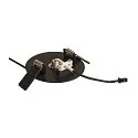 SLV Premium-LED Pendelleuchte HELIA 40 PD, Einbauversion, 9W 3000K 700lm 30°, Schwarz