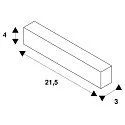 Zubehör für EASYTEC II Flexverbinder, schwarz