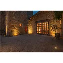 LED Outdoor Bodeneinbauleuchte ROCCI, IP67 IK08, 8.6W 3000K 580lm 120°, schaltbar, starr, Edelstahl 316, Blende rund