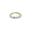 SLV Outdoor LED Einbauleuchte POWER TRAIL-LITE, IP67 IK08, 350mA (exkl. BG), 1.4W 3000K 45lm 60°, CRi >90, schaltbar, rund