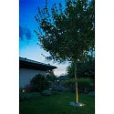 SLV Outdoor LED Bodeneinbaustrahler DASAR® FLAT 80, IP67 IK08, 230V, 7W 3000K 520lm 125°, Edelstahl gebürstet, begehbar