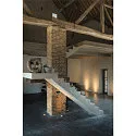 SLV Boden-Einbauleuchte DASAR EXACT, IP67 IK08, GU10 QPAR51 (exkl.), Edelstahl 316 / Glas, kardanisch, befahrbar, Edelstahl, rund