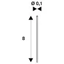 SLV Screw-Set Stainless steel, M6
