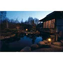 SLV Outdoor Stehleuchte RUSTY® ROUND 40, IP55, E27 TC-DSE max. 11W, FeCSi-Stahl gerostet, 40cm