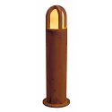 Outdoor Stehleuchte RUSTY® CONE 70, IP54 IK02, E27 TC-DSE max. 11W, FeCSi-Stahl gerostet, 70cm