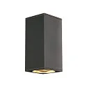 Wall luminaire BIG THEO UP-DOWN OUT ES111, square, GU10, max. 2x75W, anthracite