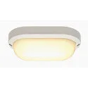 LED Außenleuchte TERANG 2 Wand-/Deckenleuchte, oval, 120°, SMD LED, 3000K, IP44, weiß