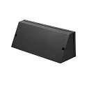 SLV Wandleuchte PEMA® TC-(D,H,T,Q)SE, IP65, Trapez, E27 max. 15W, durchverdrahtet, schwarz