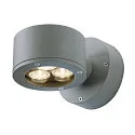 SLV Außenwandleuchte SITRA WALL, IP44, GX53 TCR-TSE max. 9W, starr, anthrazit