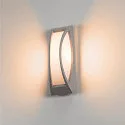 SLV Outdoor Wand-/Deckenleuchte MERIDIAN 2, E27, IP54, Silbergrau