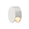 Outdoor LED Wandleuchte PEMA WL ROUND, IP55 IK03, Ø 9cm, 3.8W PowerLED 3000K 190lm, schaltbar, weiß