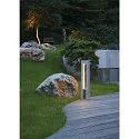 SLV Outdoor Stehleuchte ARROCK ARC, IP44 IK02, 70.5cm, GU10, Granit salt & pepper / Edelstahl 304