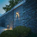 SLV Outdoor LED Stehleuchte SLOTS 45, IP44, 4.5W 3000K 200lm, Aluminium, Rostfarben