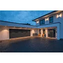 SLV Wall luminaire LOGS WALL, square, LED warmwhite, 6W,, anthracite