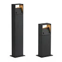 SLV Outdoor LED Sockelleuchte LOGS 40, IP65, indirekt, 39.5cm, 9.5W 3000K 570lm, anthrazit