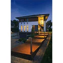 SLV Outdoor Stehleuchte QUADRASYL 75, IP44, 75cm, GX53 TCR-TSE max. 11W, Aluminium, silbergrau