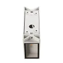 SLV Outdoor LED Wandleuchte QUAD UP/DOWN 15 WL, IP44 IK02, eckig, 8W 3000K 2x 290lm 2x110°, Aluminium / Glas, schaltbar, weiß