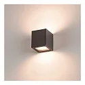 SLV Außenwandleuchte SITRA CUBE UP/DOWN, IP44 IK02, 2x GX53 TCR-TSE max. 9W, anthrazit