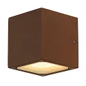 Außenwandleuchte SITRA CUBE UP/DOWN, IP44 IK02, 2x GX53 TCR-TSE max. 9W, rostfarben