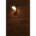 SLV LED Außenwandleuchte ORDI, IP44 IK02, 9W 3000K 740lm 120°, Aluminium, Anthrazit / opal, ohne Sensor