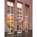 Display luminaire NEW MYRA DISPLAY CURVE Outdoor luminaire, GU10, max. 50W, IP55, silver grey