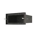 SLV Outdoor LED Wand-Einbauleuchte BRICK, IP65 IK02, 21x9.1cm, 230V, Edelstahl 316/ Glas, symmetrisch seitlich, 10W 3000K 950lm 40°