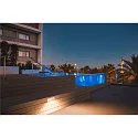 SLV Outdoor LED Wand-Einbauleuchte BRICK, IP65 IK02, 21x9.1cm, 230V, Edelstahl 316/ Glas, asymmetrisch down, 10W 3000K 850lm