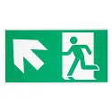SLV Accessories for LED Emergency Light P-LIGHT 33 LED Pictogram foil, green