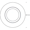SLV cover QUICK/UNI INSTALL G2 round, copper