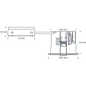 SLV Einbauleuchte UNI INSTALL, rund, 10er Set, GU10, IP44, weiß matt