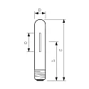 Philips Philips Natriumdampf-Hochdrucklampe SON-T35 PIA PLUS, E27, 50W