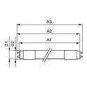 Philips LED tube T8 CorePro LEDtube UN 1500mm G13 23W 3500lm 6500K 240° 