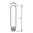 Philips LED Straßenleuchten-Retrofit TrueForce Core SON-T, IP65, E40, 40W 4000K 7500lm  360°, schaltbar, Glas klar
