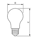 Philips LED lamp CorePro LEDbulb A60 E27 10,5W 1521lm 2700K CRI 80 