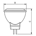 Philips LED lamp MASTER LEDspot MR11 GU4 3,5W 200lm 2700K 24° CRI 80 