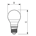 Philips LED lamp pear COREPRO A60 switchable A60 E27 7W 806lm 2700K CRI 80 