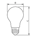 Philips LED Lampe CorePro LEDbulb, A60, E27, 8,5W, 2700K,matt