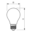 Philips LED Lampe CorePro LEDbulb, A60, E27, 7W, 2700K, klar