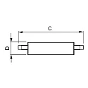 Philips LED Leuchtmittel CorePro LEDlinear R7S 118mm, 14W, 3000K, dimmbar