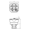 Philips Halogenlampe MSD PLATINUM 25 R 1CT/8, 550W, 8000K, 26000lm