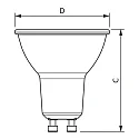Philips SmartHome LED Lampe MASTERConnect LEDspot IA, GU10, 4.7W 2700K 345lm 5000cd 36°, CRi >90, BT/ZigBee dimmbar